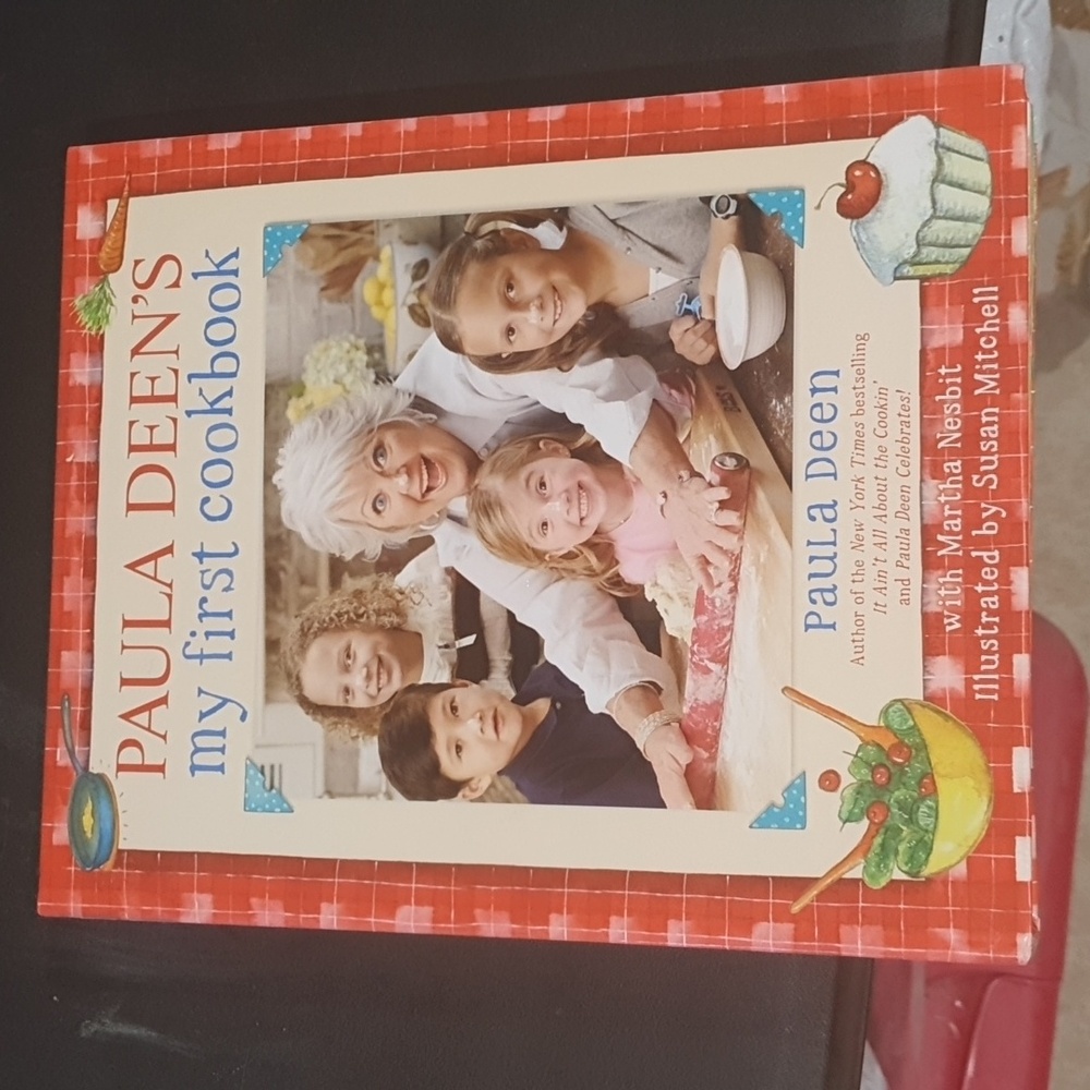 WILL BE DONATED APR 19* Paul Deen's My First Cookbook for kids